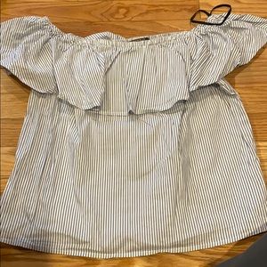 Forever 21 off the shoulder shirt